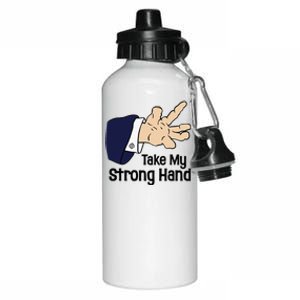 Halloween Take My Strong Hand Aluminum Water Bottle