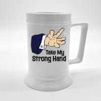 Halloween Take My Strong Hand Beer Stein