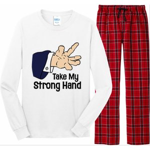 Halloween Take My Strong Hand Long Sleeve Pajama Set