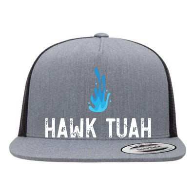 Hawk Tuah Meme Hawk Tuah Viral Saying Hawk Tuah Flat Bill Trucker Hat