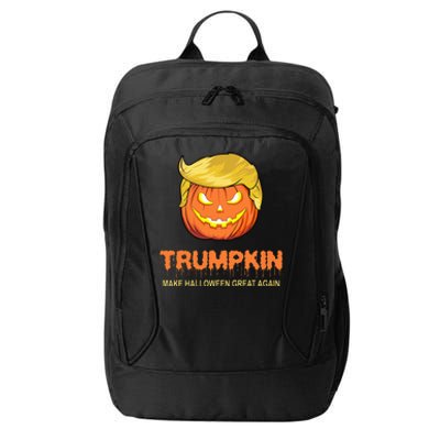 Halloween Trumpkin Make Halloween Great Again City Backpack