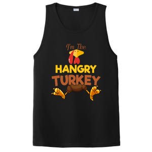 Hangry Turkey Matching Family Group Thanksgiving Gifts  PosiCharge Competitor Tank