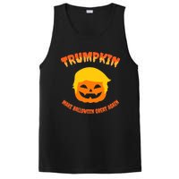 Halloween Trumpkin Make Halloween Great Again Donald Trump PosiCharge Competitor Tank