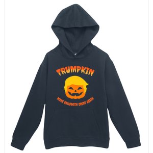 Halloween Trumpkin Make Halloween Great Again Donald Trump Urban Pullover Hoodie