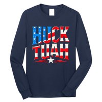 Hawk Tuah Meme Joke Design Long Sleeve Shirt