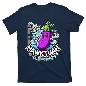 Hawk Tuah Meme Eggplant Joke T Huck Tua T-Shirt