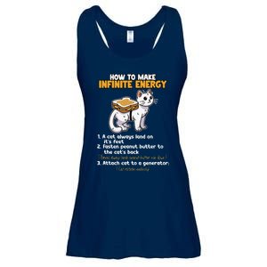 How To Make Infinite Energy Cat Humor Ladies Essential Flowy Tank