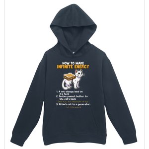 How To Make Infinite Energy Cat Humor Urban Pullover Hoodie