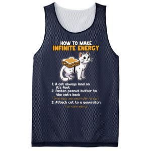 How To Make Infinite Energy Cat Humor Mesh Reversible Basketball Jersey Tank