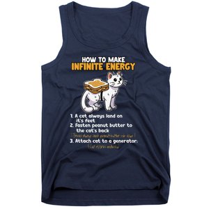 How To Make Infinite Energy Cat Humor Tank Top