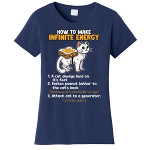 How To Make Infinite Energy Cat Humor Women's T-Shirt