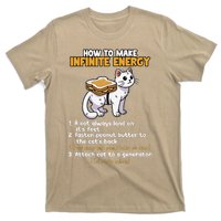 How To Make Infinite Energy Cat Humor T-Shirt