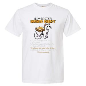 How To Make Infinite Energy Cat Humor Garment-Dyed Heavyweight T-Shirt