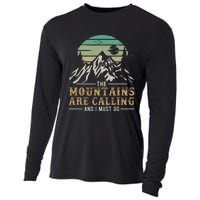 Hiking The Mountains Are Calling And I Must Go Cooling Performance Long Sleeve Crew