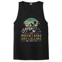 Hiking The Mountains Are Calling And I Must Go PosiCharge Competitor Tank