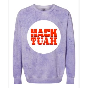 Hack The Movies Hack Tuah Colorblast Crewneck Sweatshirt