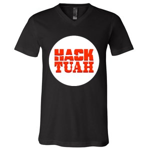 Hack The Movies Hack Tuah V-Neck T-Shirt