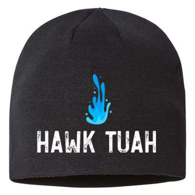 Hawk Tuah Meme Hawk Tuah Viral Saying Hawk Tuah Sustainable Beanie