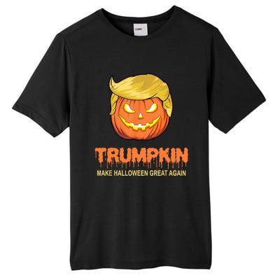 Halloween Trumpkin Make Halloween Great Again Tall Fusion ChromaSoft Performance T-Shirt