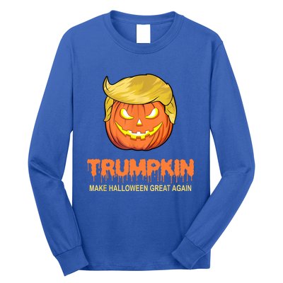 Halloween Trumpkin Make Halloween Great Again Long Sleeve Shirt