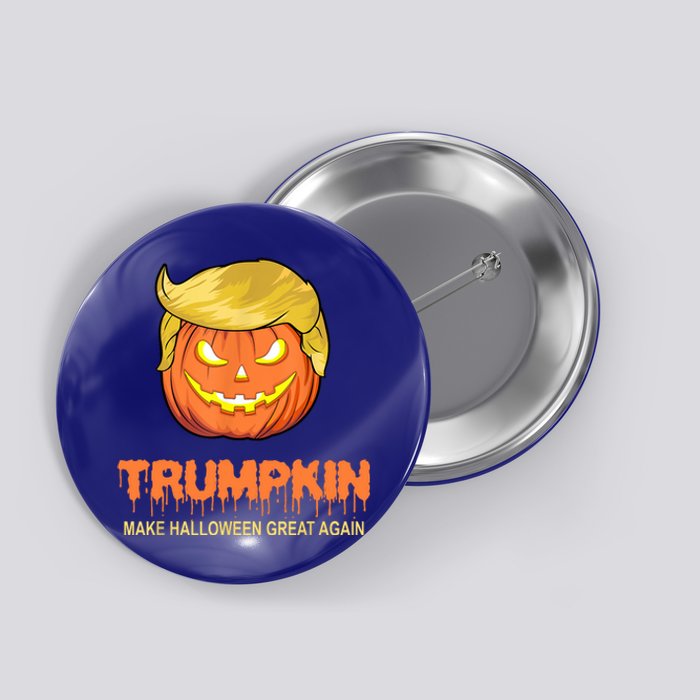 Halloween Trumpkin Make Halloween Great Again Button