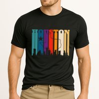Houston Texas Map Skyline Gift Texas Home State Souvenir Cooling Performance Crew T-Shirt