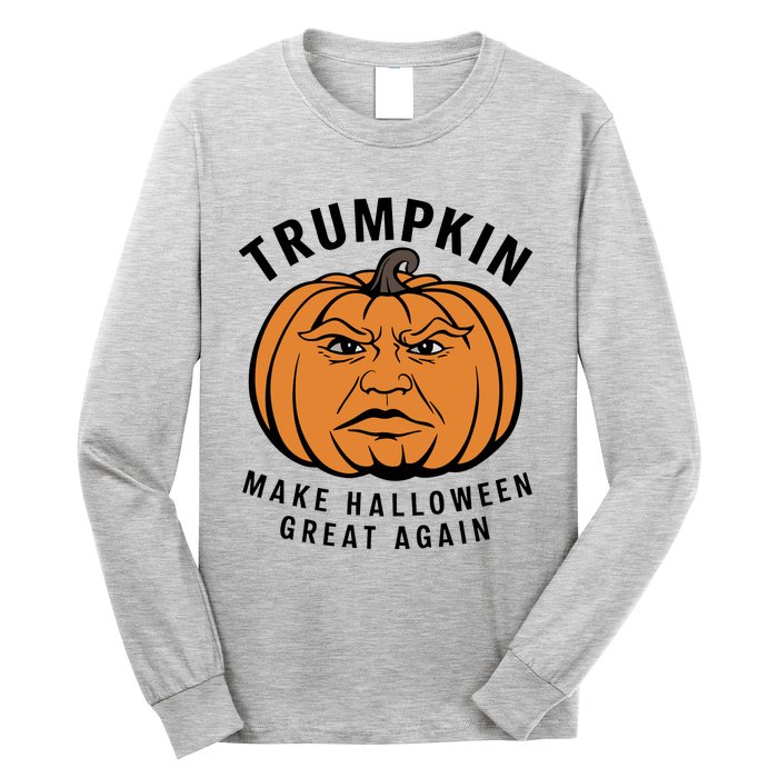 Halloween Trumpkin Make Halloween Great Again Long Sleeve Shirt