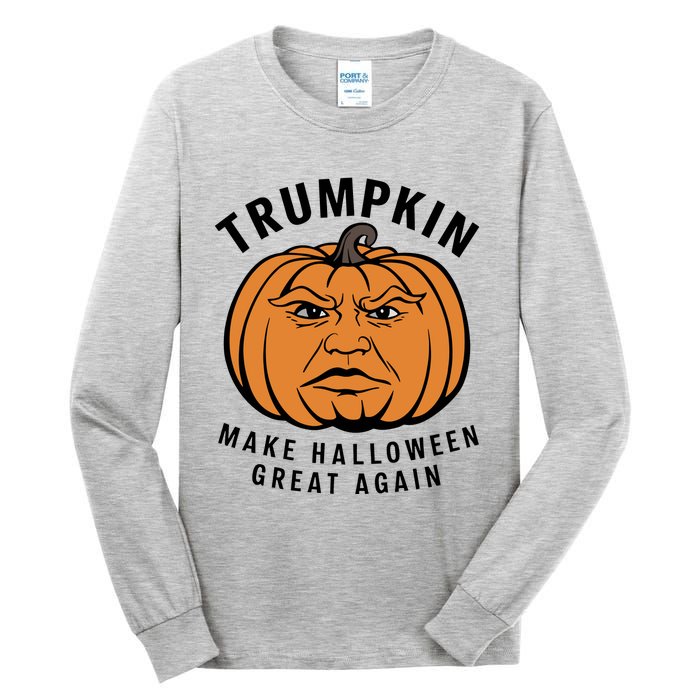 Halloween Trumpkin Make Halloween Great Again Tall Long Sleeve T-Shirt