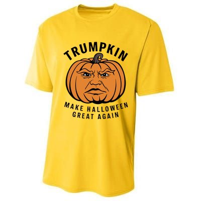 Halloween Trumpkin Make Halloween Great Again Performance Sprint T-Shirt