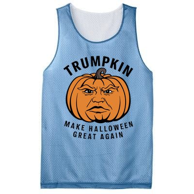 Halloween Trumpkin Make Halloween Great Again Mesh Reversible Basketball Jersey Tank