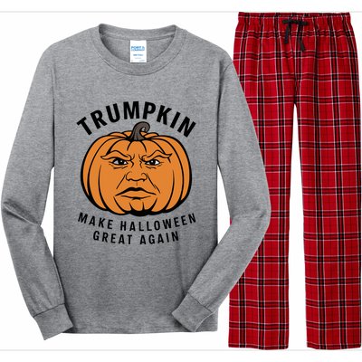 Halloween Trumpkin Make Halloween Great Again Long Sleeve Pajama Set