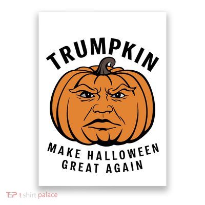 Halloween Trumpkin Make Halloween Great Again Poster