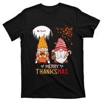 Happy Thanksgiving Merry Christmas Happy Thanksmas Gnome T-Shirt