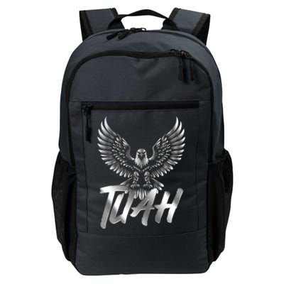 Hawk Tuah Metal Hawk Eagle Daily Commute Backpack