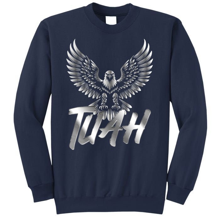 Hawk Tuah Metal Hawk Eagle Sweatshirt