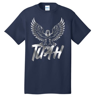 Hawk Tuah Metal Hawk Eagle Tall T-Shirt