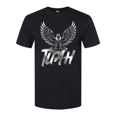 Hawk Tuah Metal Hawk Eagle Softstyle CVC T-Shirt