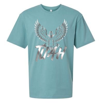 Hawk Tuah Metal Hawk Eagle Sueded Cloud Jersey T-Shirt