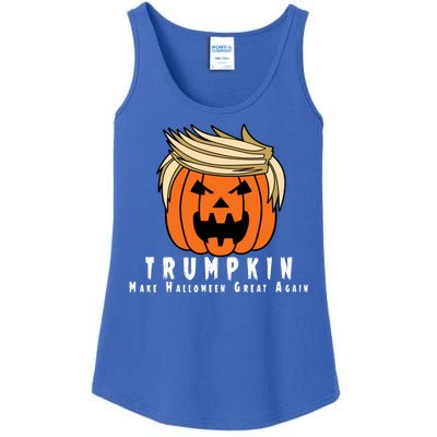 Halloween Trumpkin Make Halloween Great Again Cute Gift Ladies Essential Tank