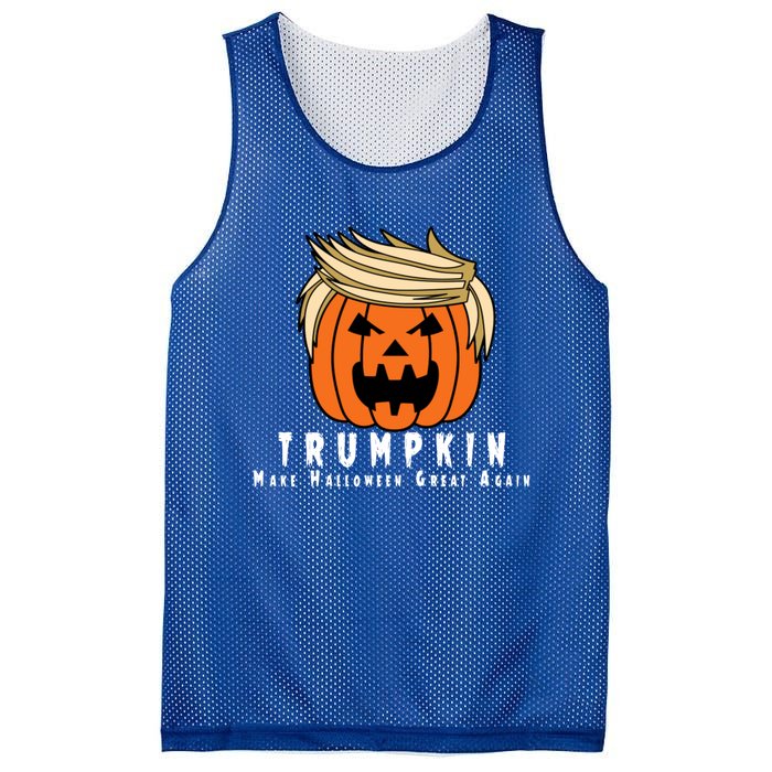 Halloween Trumpkin Make Halloween Great Again Cute Gift Mesh Reversible Basketball Jersey Tank