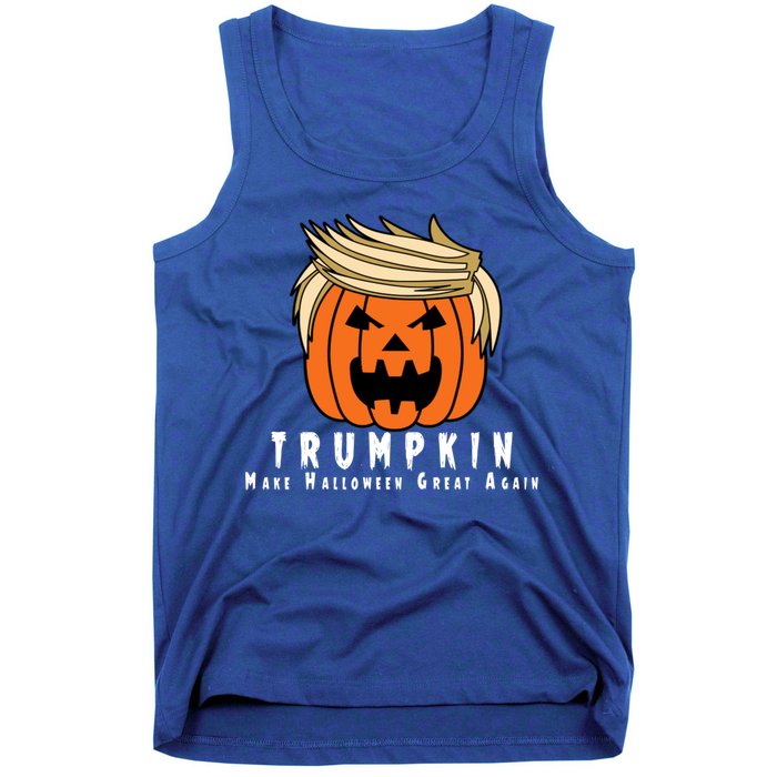 Halloween Trumpkin Make Halloween Great Again Cute Gift Tank Top