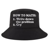 How To Math Write Down The Problem And Cry Cool Comfort Performance Bucket Hat
