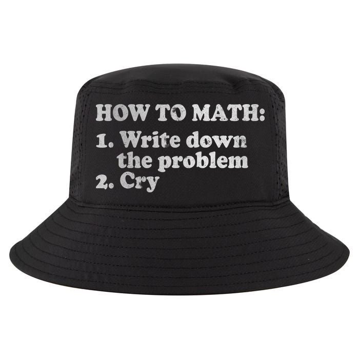 How To Math Write Down The Problem And Cry Cool Comfort Performance Bucket Hat