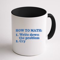 How To Math Write Down The Problem And Cry Mug