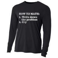 How To Math Write Down The Problem And Cry Cooling Performance Long Sleeve Crew