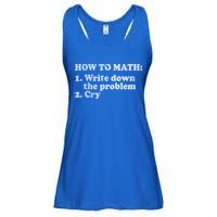 How To Math Write Down The Problem And Cry Ladies Essential Flowy Tank