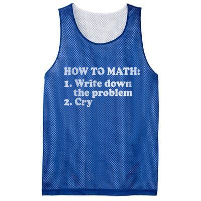 How To Math Write Down The Problem And Cry Mesh Reversible Basketball Jersey Tank