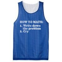 How To Math Write Down The Problem And Cry Mesh Reversible Basketball Jersey Tank