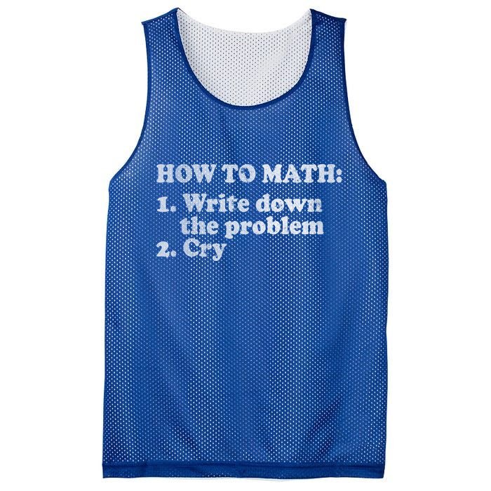 How To Math Write Down The Problem And Cry Mesh Reversible Basketball Jersey Tank