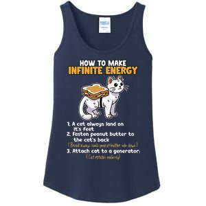 How To Make Infinite Energy Cat Humor Minimalist Ladies Essential Tank